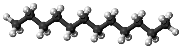 Kerosine gemiddeld molecuul