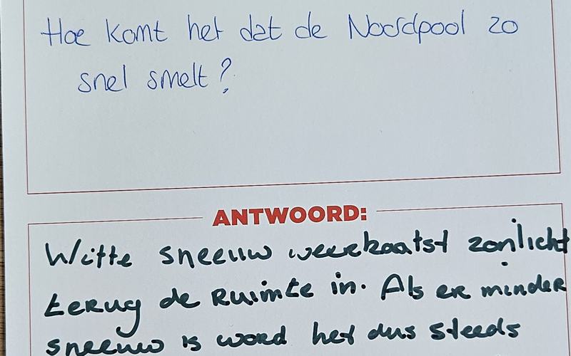 Hoe komt het dat de Noordpool zo snel smelt?