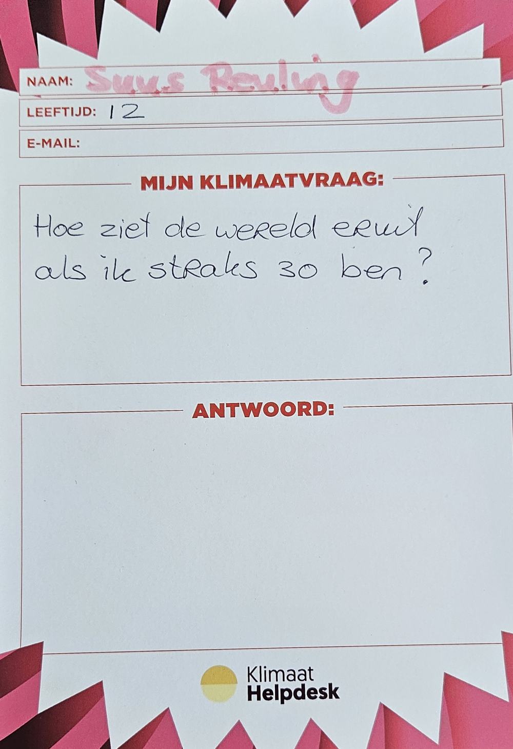 Hoe ziet de wereld eruit als ik straks 30 ben?