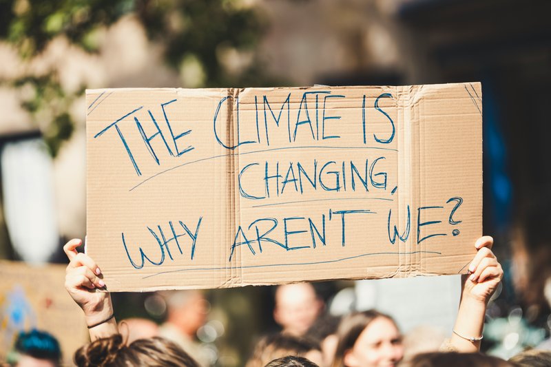climate justice protest