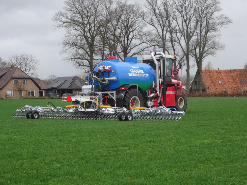 Aanwending van een kunstmestvervanger uit dierlijke mest. Groot Zevert Vergisting, Beltrum.