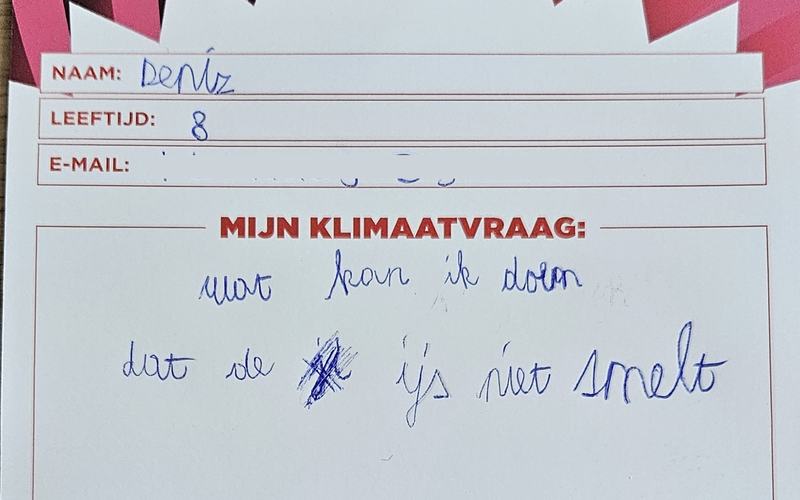 Wat kan ik doen dat de ijs niet smelt?