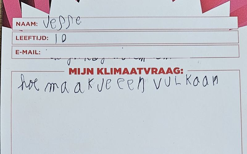 Hoe maak je een vulkaan?
