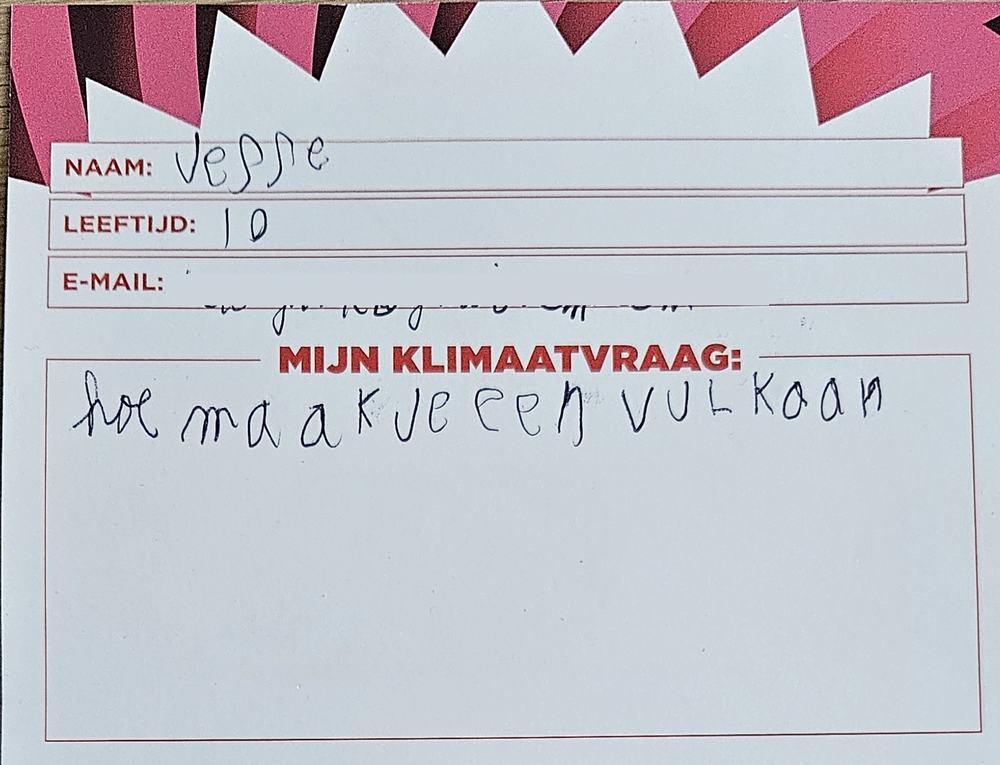 Hoe maak je een vulkaan?